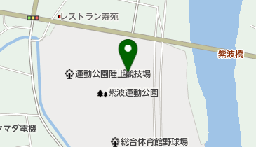 紫波町総合体育館の地図画像