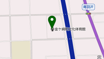 金ケ崎町文化体育館の地図画像