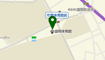 ムセンコネクトもりおかアリーナの地図画像