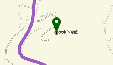 大東体育館の地図画像