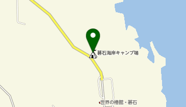 碁石海岸キャンプ場の地図画像