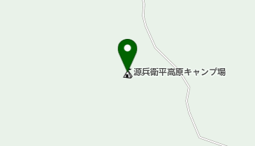 源兵衛平高原キャンプ場の地図画像