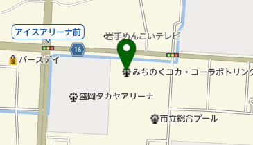 みちのくコカ・コーラボトリングリンクの地図画像