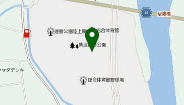 紫波運動公園テニスコートの地図画像