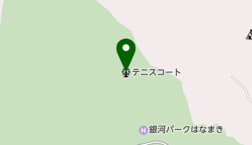 花巻広域公園運動ゾーンテニスコートの地図画像