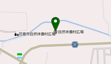 花巻市自然休養村広場の地図画像