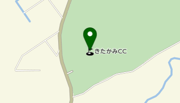 きたかみカントリークラブの地図画像