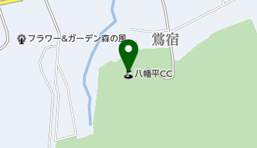 八幡平カントリークラブの地図画像