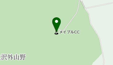 メイプルカントリークラブの地図画像
