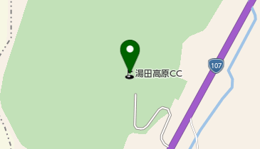湯田高原カントリー倶楽部の地図画像