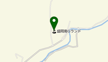 盛岡南ゴルフランドの地図画像