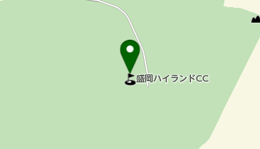 盛岡ハイランドゴルフ練習場の地図画像
