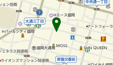 バーグルゴルフスタジオの地図画像