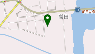 花巻市民プールの地図画像