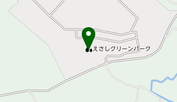 えさしクリーンパークの地図画像