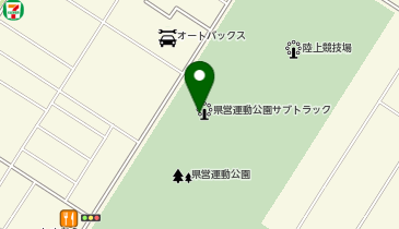岩手県営運動公園補助競技場の地図画像