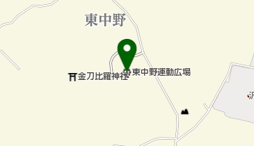 盛岡市立東中野運動広場の地図画像