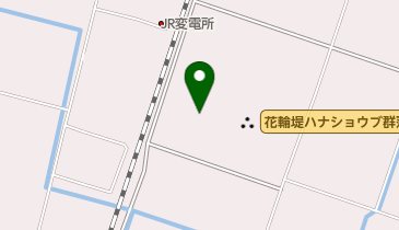 花輪堤花菖蒲群落の地図画像