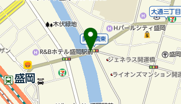 開運橋の地図画像