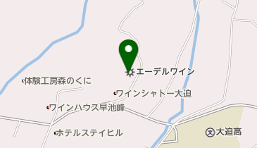 (株)エーデルワイン工場の地図画像