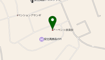 ペンションアーベント倶楽部の地図画像