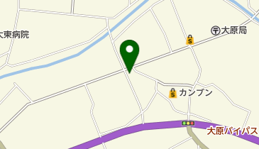 大原だるま祭りの地図画像