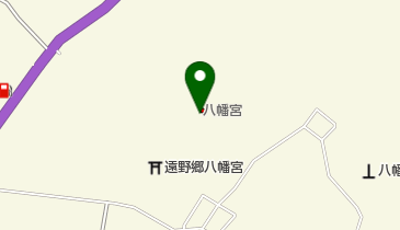 遠野まつりの地図画像