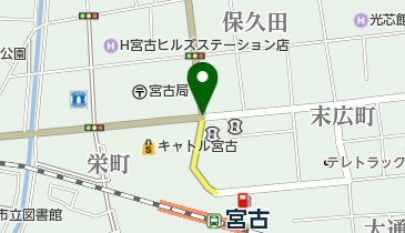 みやこ秋まつりの地図画像