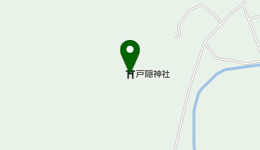 戸隠神社の地図画像