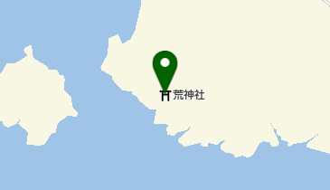 荒神社の地図画像