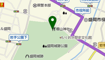 桜山神社の地図画像