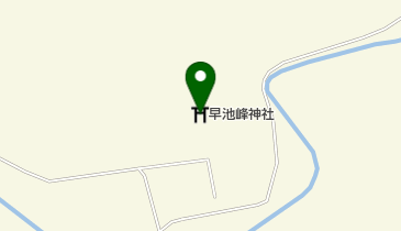 早池峰神社の地図画像