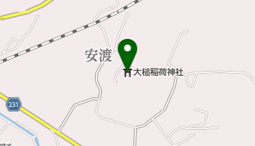 大槌稲荷神社の地図画像