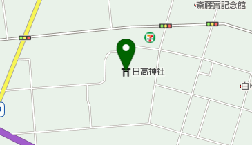 日高神社の地図画像