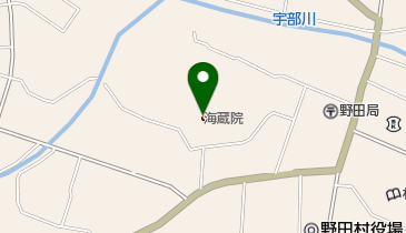 海蔵院の地図画像