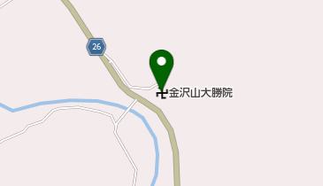 金沢山大勝院の地図画像