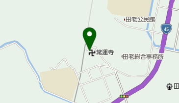 常運寺の地図画像