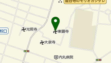 東顕寺の地図画像