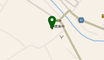 徳楽寺の地図画像