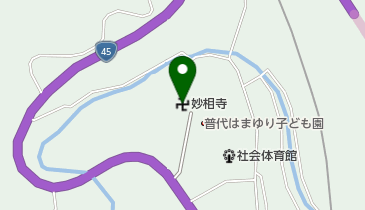 妙相寺の地図画像