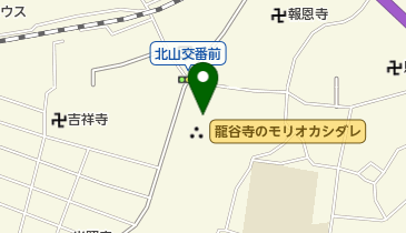 龍谷寺の地図画像