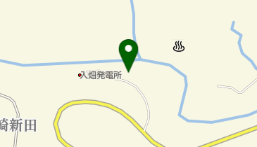 入畑温泉の地図画像