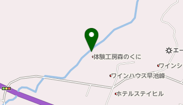 体験工房森のくにの地図画像