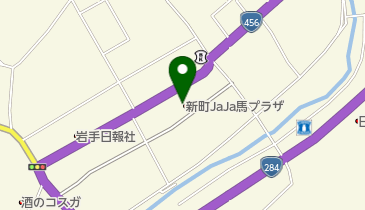 千厩新町にぎわい交流施設の地図画像