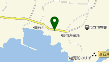 碁石海岸の地図画像
