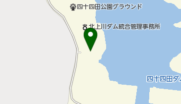 南部片富士湖の地図画像
