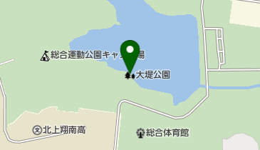 大堤公園の地図画像
