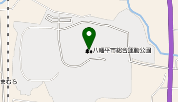 八幡平市総合運動公園の地図画像