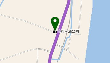 十府ヶ浦公園の地図画像