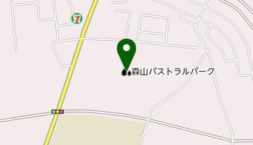 森山パストラルパークの地図画像